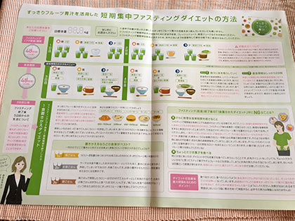 すっきりフルーツ青汁がファスティングダイエットに最適な理由って?