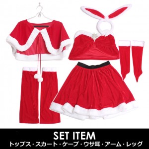 サンタコスプレ