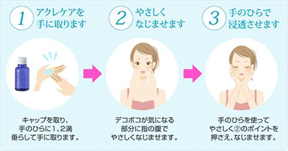 美容液「薬用アクレケア」