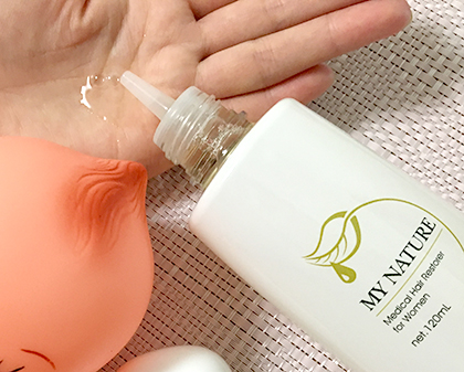 頭頂部の薄毛に悩む女性必見