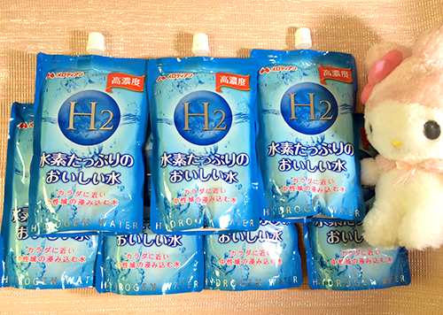 水素たっぷりのおいしい水