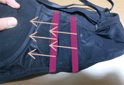 脇の肉をとる方法！脇肉誘導ブラの「導（みちびき）リメイクアップブラ」