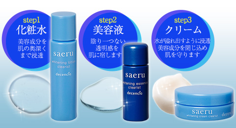 サエル ホワイトニング ローション クリアリスト