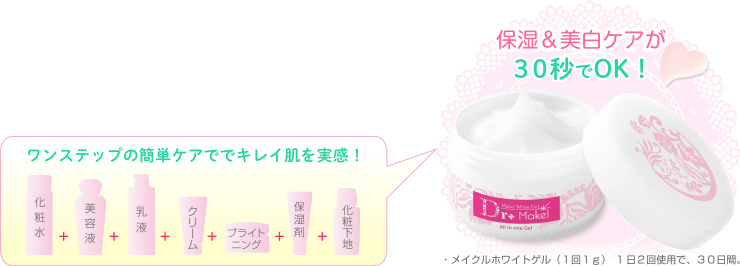 メイクル・ホワイトゲル