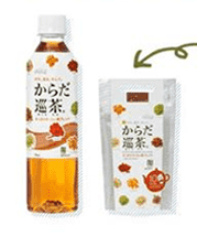 日本コカ・コーラ社から発売された「からだ巡茶」