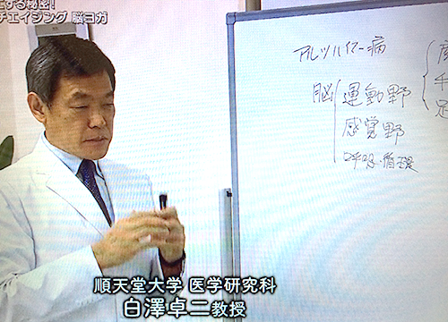 白澤教授の写真