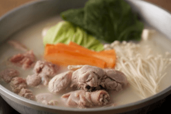 博多水炊きとり田白木二段重水炊きセット