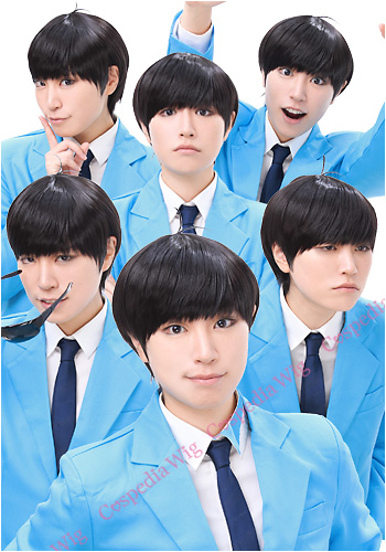 Cospedia Wig【超新作】おそ松さん 松野家六つ子 風 ウィッグ
