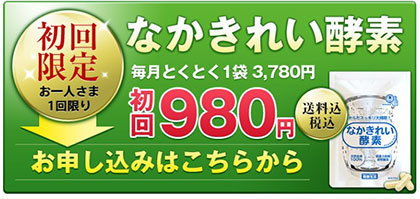 なかきれい酵素の気になる価格は?